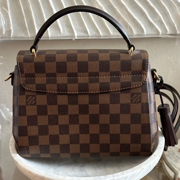 Louis Vuitton Damier Ebene Croisette Bag - RARE MINT CONDITION - Picture 4 of 12
